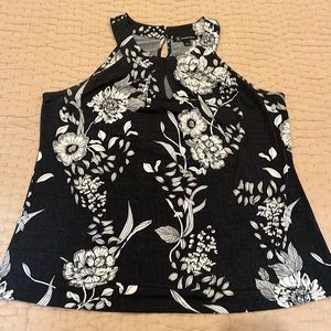 Inc floral blouse